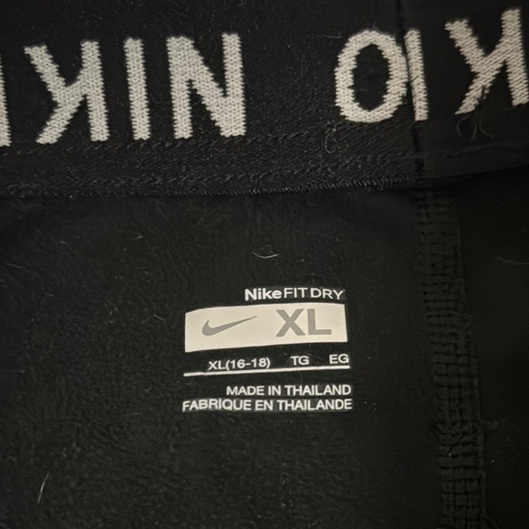 Nike Dry Fit Athletic Black Leggings - Picture 6 of 8